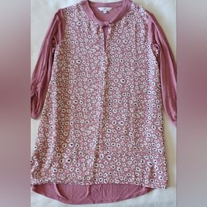 Camber & Grace 3/4 sleeve tunic top (xs)